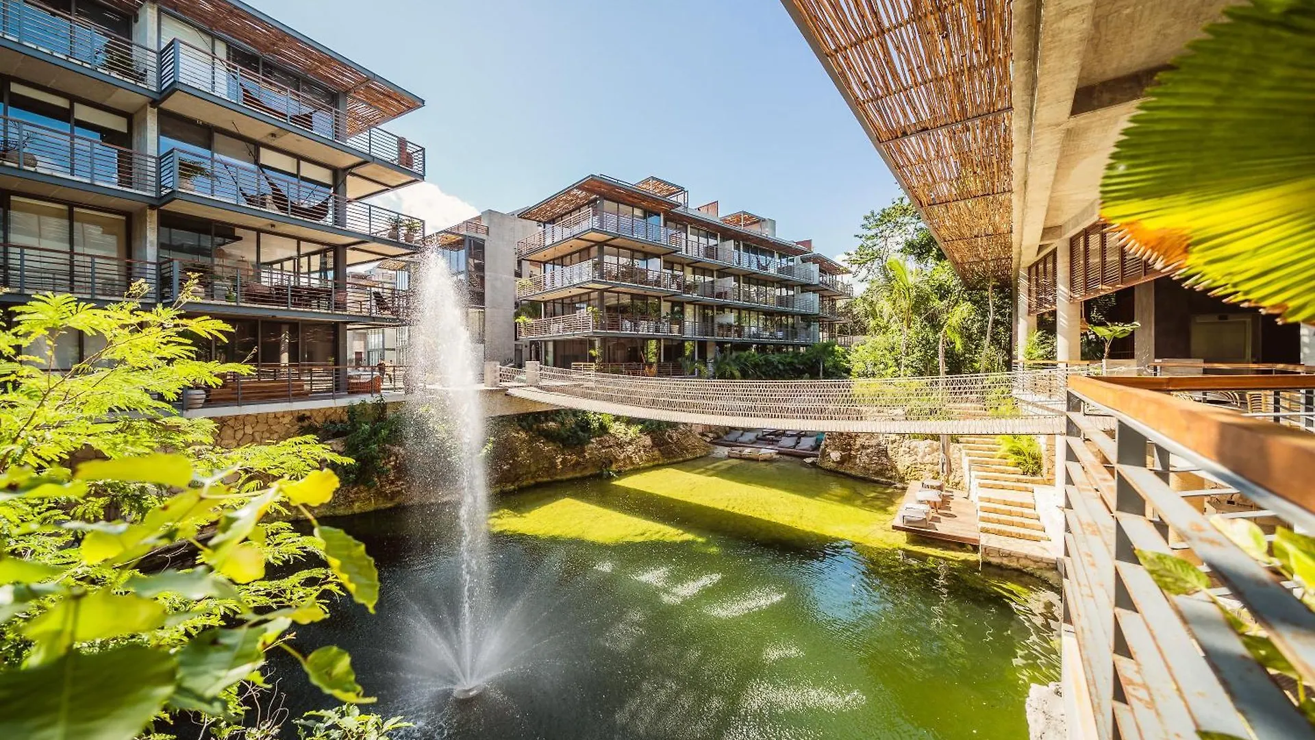 Waterworld 2Br On Cenote Pools And Gym Beach Club تولوم شقة