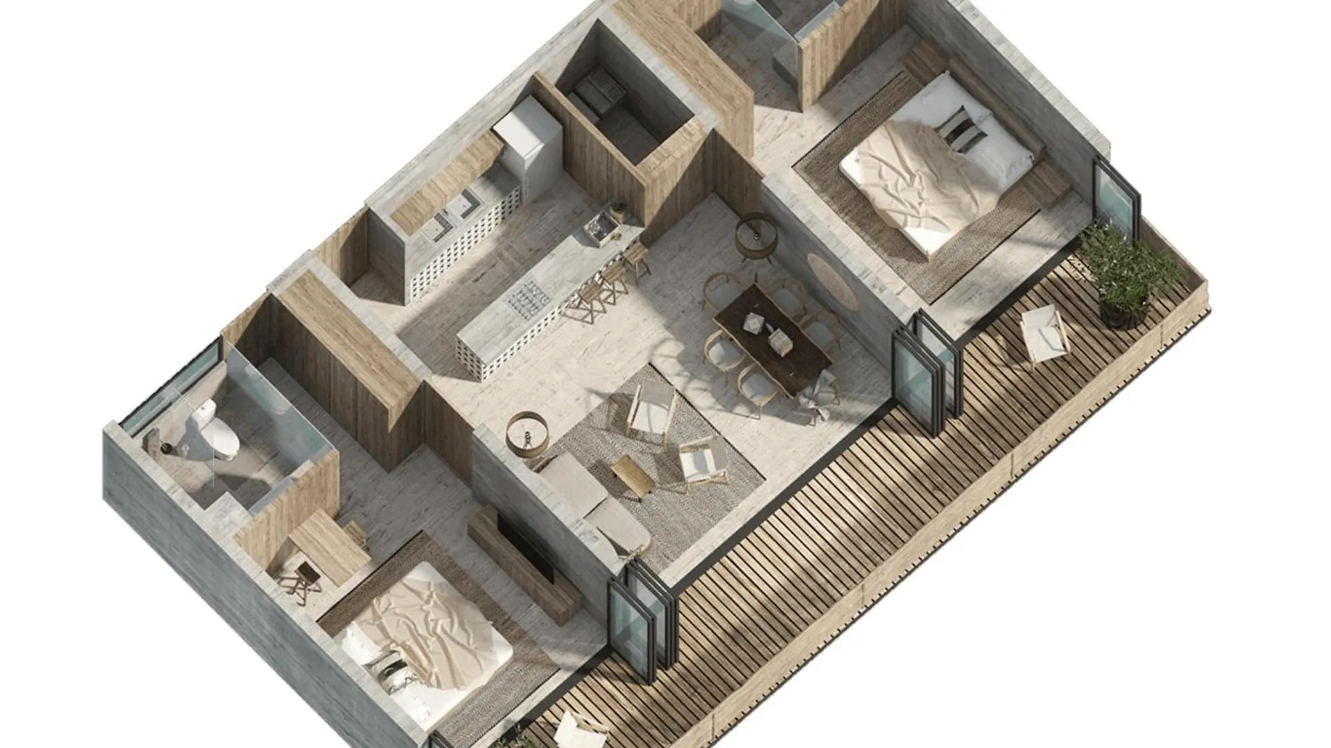 شقة Waterworld 2Br On Cenote Pools And Gym Beach Club تولوم المكسيك