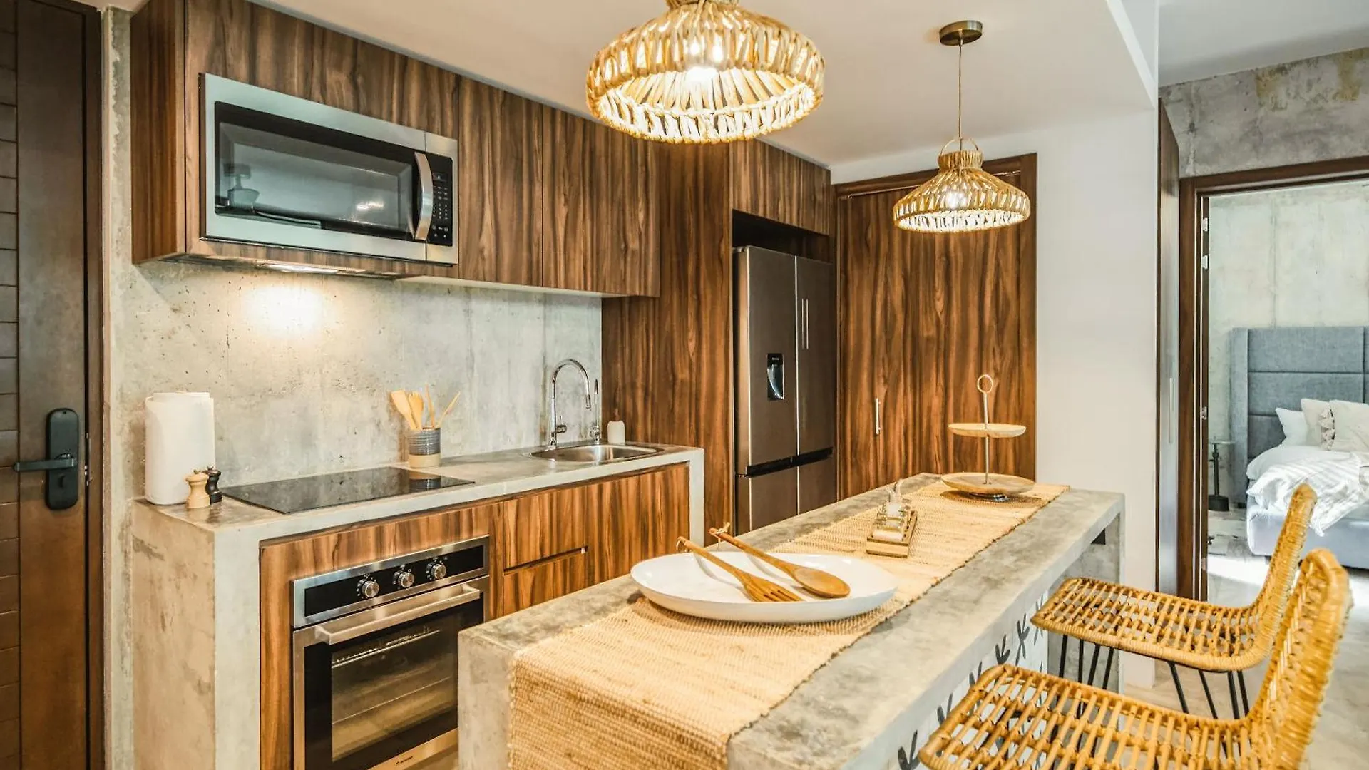 Waterworld 2Br On Cenote Pools And Gym Beach Club تولوم 0*,